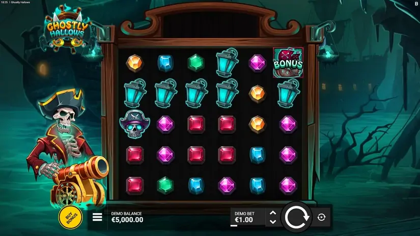 Ghostly Hallows slot screenshot 1
