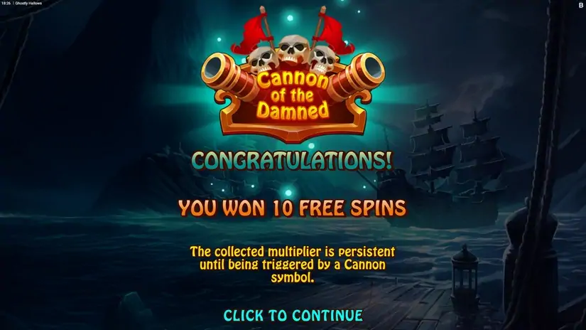 Ghostly Hallows slot screenshot 3