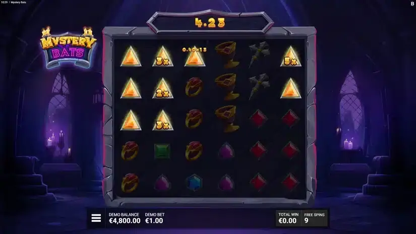 Mystery Bats slot screenshot 4