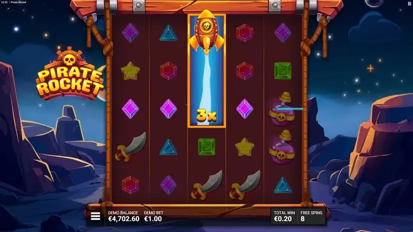 Pirate Rocket slot screenshot 