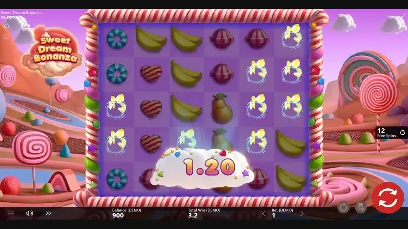 Sweet Dream Bonanza slot screenshot 