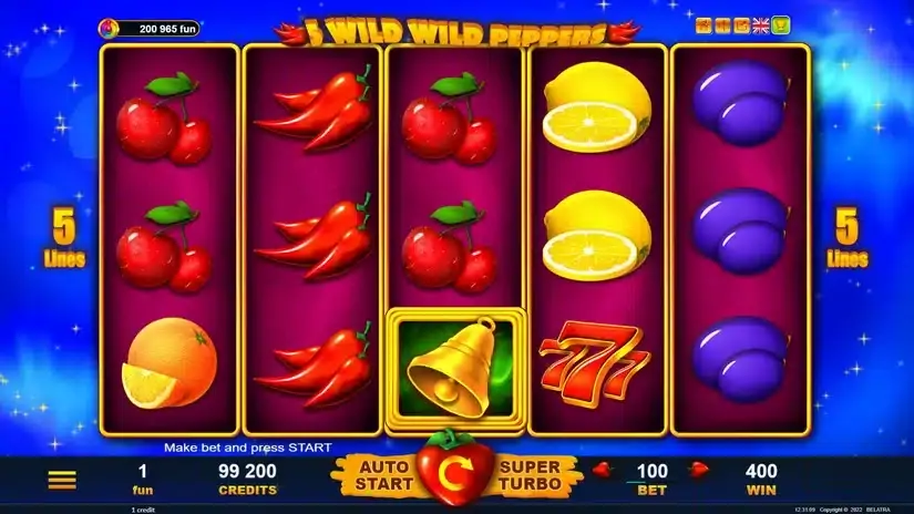 5 Wild Wild Peppers slot screenshot 4