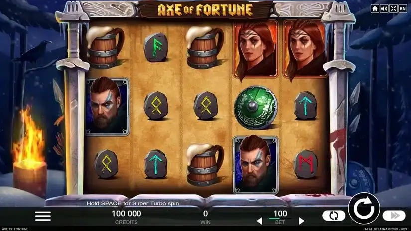 Axe of Fortune slot screenshot 