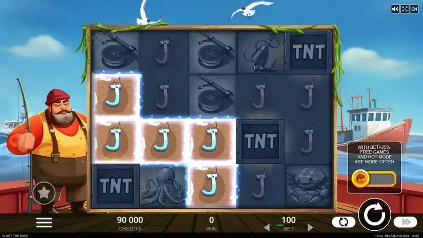 Blast the Bass slot screenshot 2