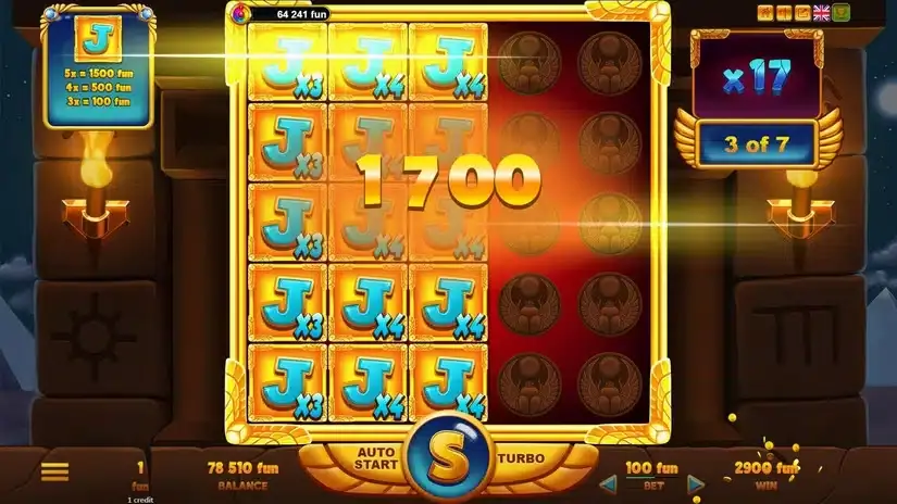 Cleo’s Book slot screenshot 6