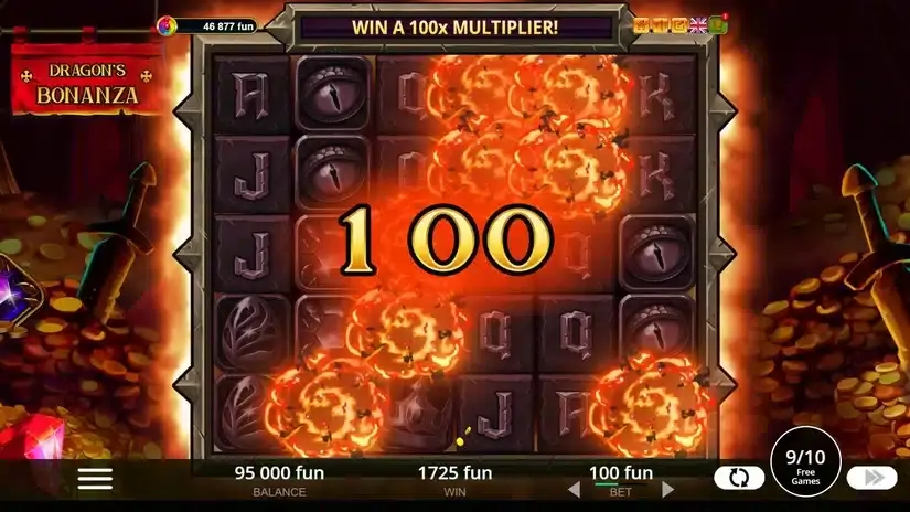 Dragon’s Bonanza slot screenshot 4