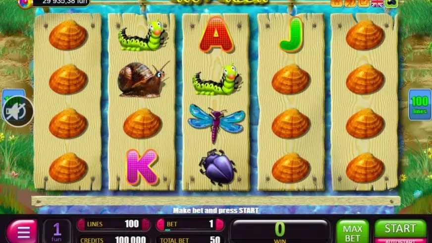 Frog Creek slot screenshot 1