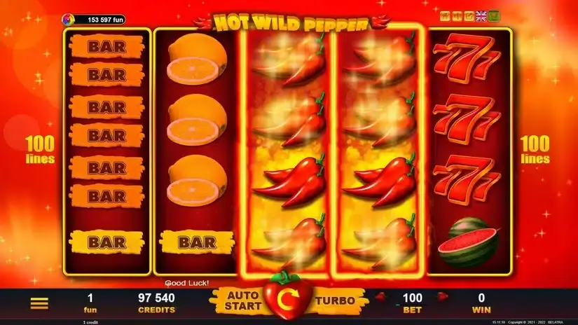 Hot Wild Pepper slot screenshot 4