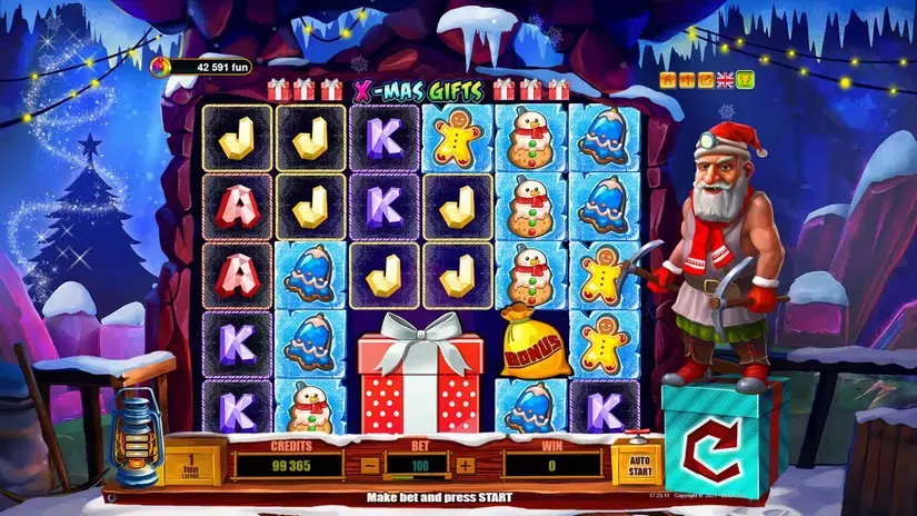 X-Mas Gifts slot screenshot 1
