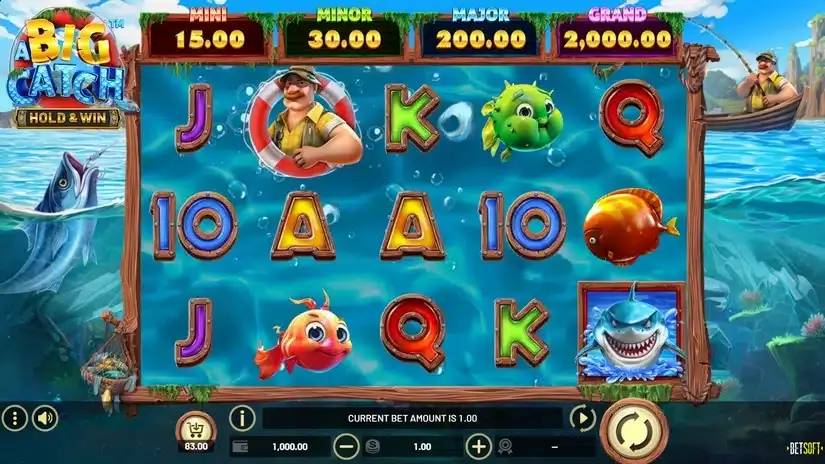 A Big Catch – HOLD & WIN slot screenshot 