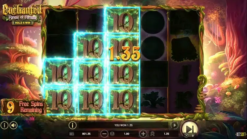 Enchanted: Forest of Fortune slot screenshot 2