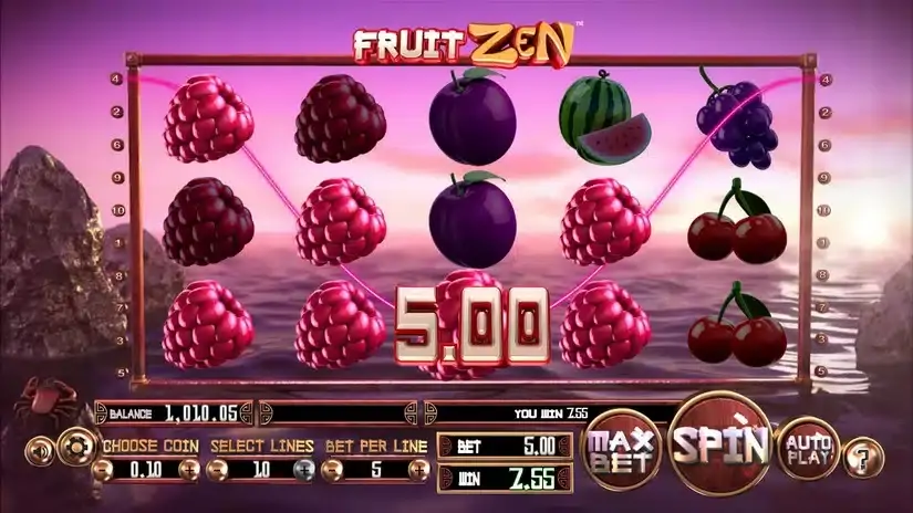 Fruit Zen slot screenshot 3