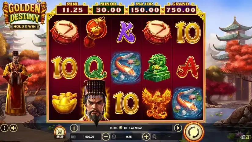 Golden Destiny – Hold & Win slot screenshot 1