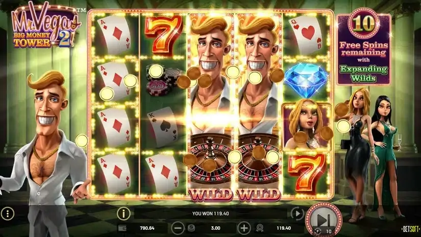 Mr. Vegas 2 slot screenshot 4