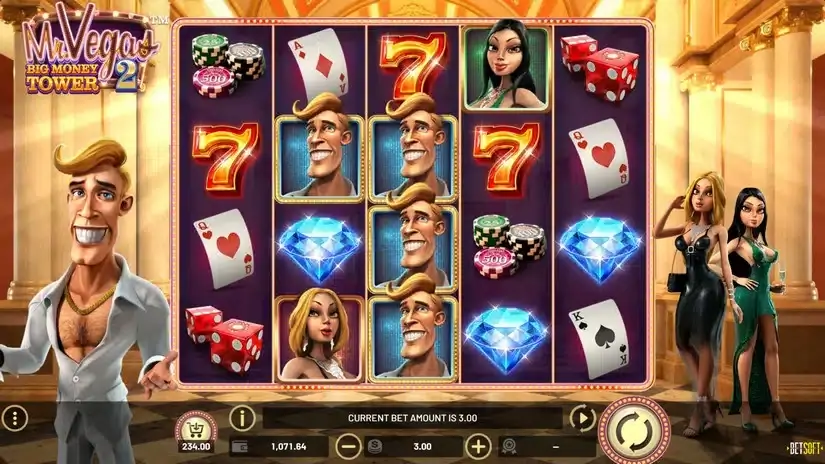 Mr. Vegas 2 slot screenshot 