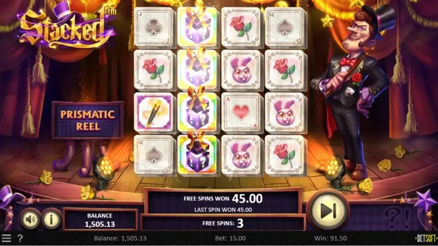 Stacked slot screenshot 2