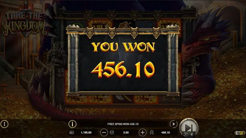 Take The Kingdom slot screenshot 