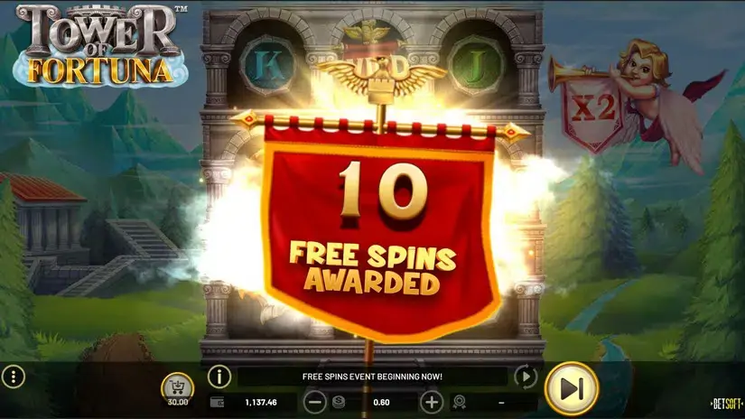 Tower of Fortuna slot screenshot 3