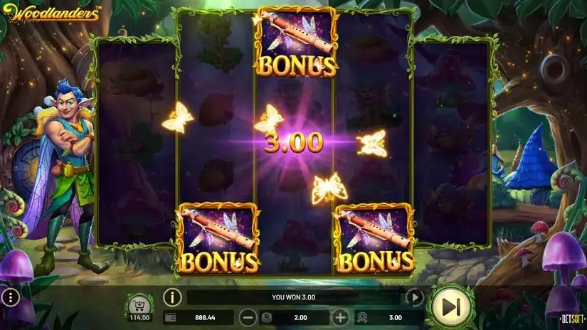 Woodlanders slot screenshot 3