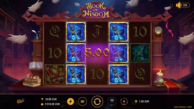 Book of Wisdom slot screenshot 5