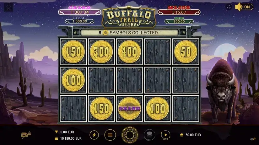 Buffalo Trail Ultra slot screenshot 5