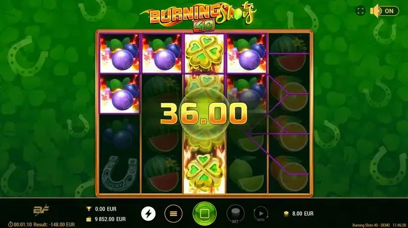 Burning Slots 40 slot screenshot 5