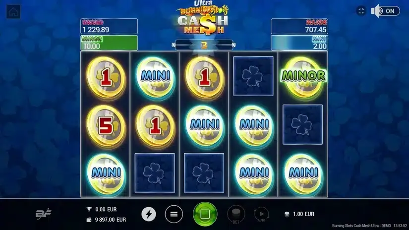 Burning Slots Cash Mesh Ultra slot screenshot 6