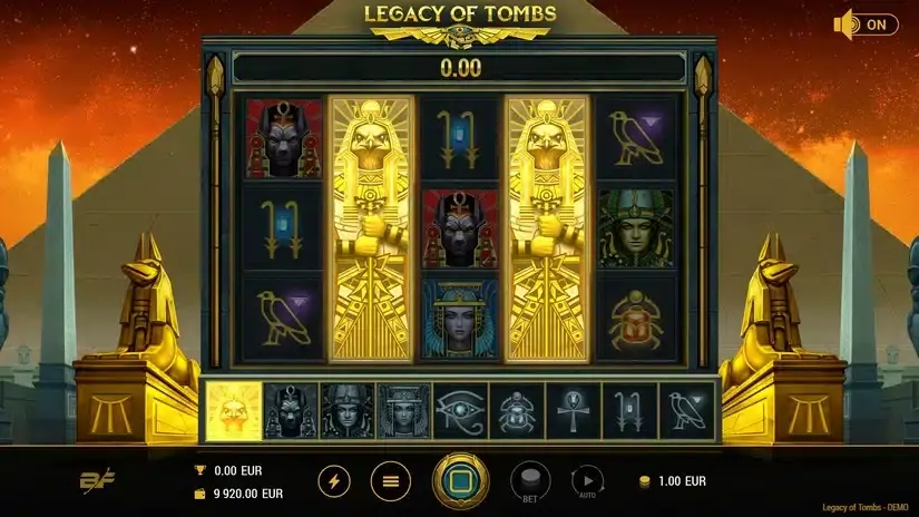 Legacy Of Tombs slot screenshot 3