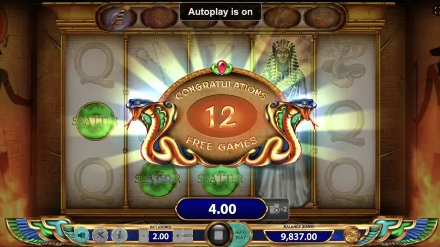 Ramses Rising slot screenshot 4