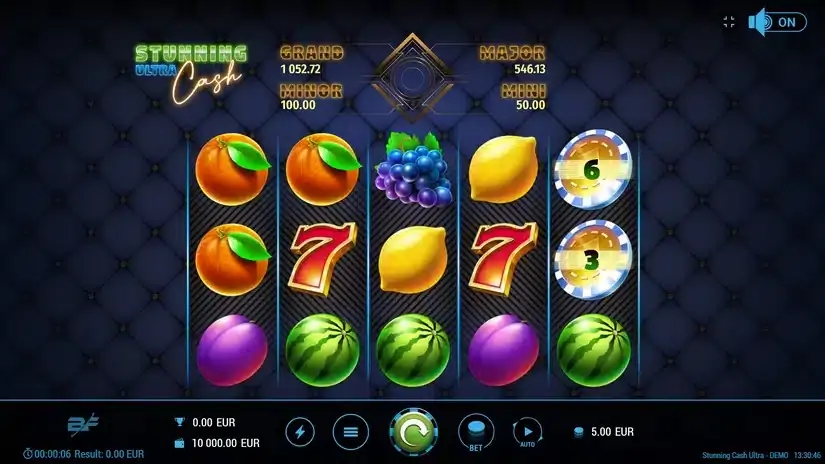 Stunning Cash Ultra slot screenshot 1