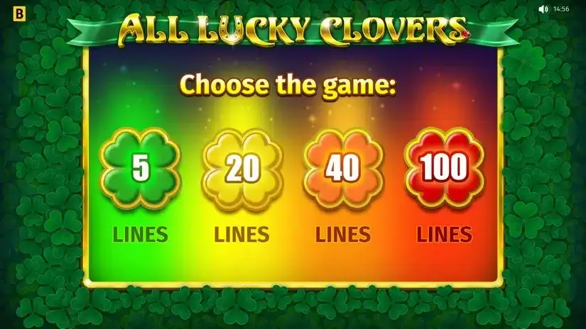All Lucky Clovers 5 slot screenshot 