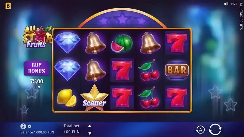 All-Star Fruits slot screenshot 
