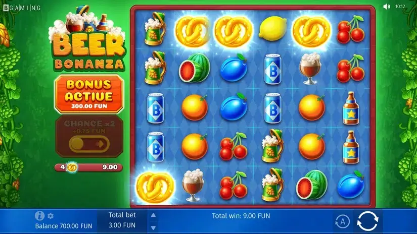 Beer Bonanza slot screenshot 3