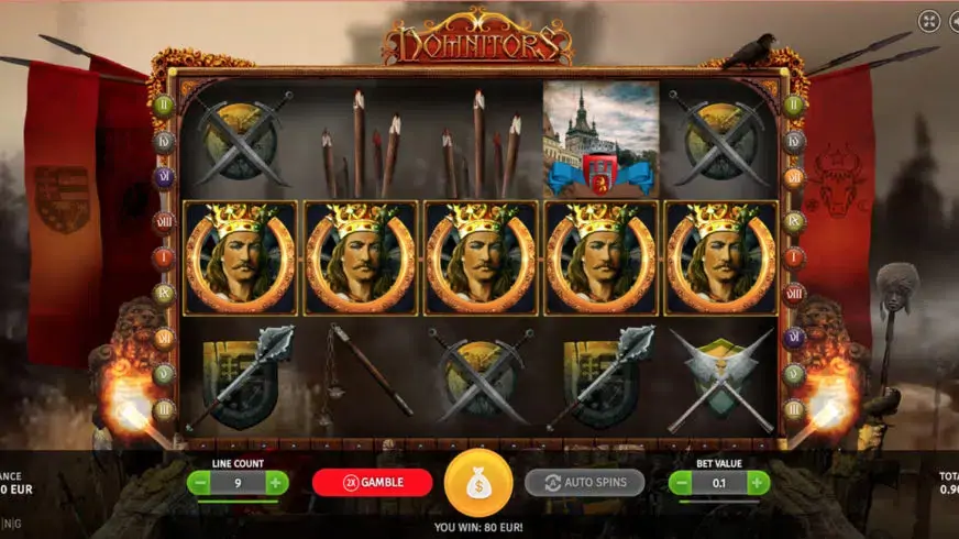 Domnitors slot screenshot 1