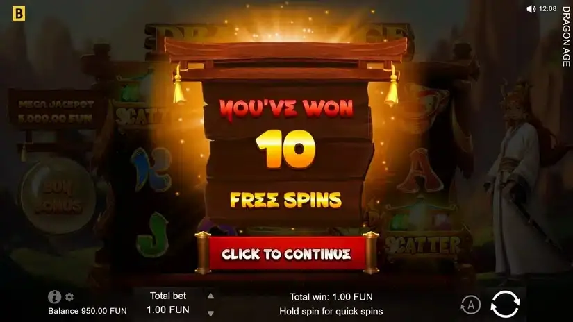 Dragon Age slot screenshot 3