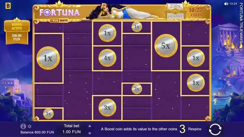 Fortuna Trueways slot screenshot 3