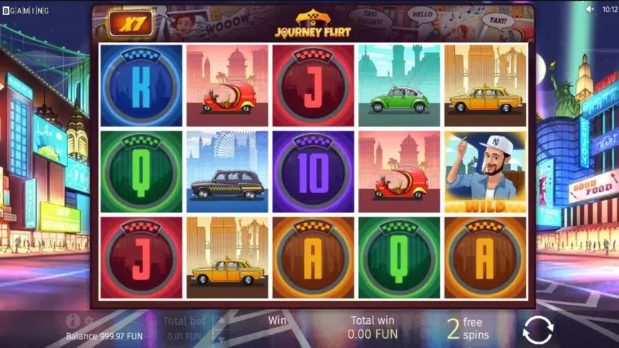 Journey Flirt slot screenshot 2