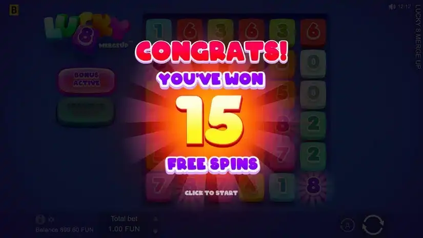 Lucky 8 Merge Up slot screenshot 3