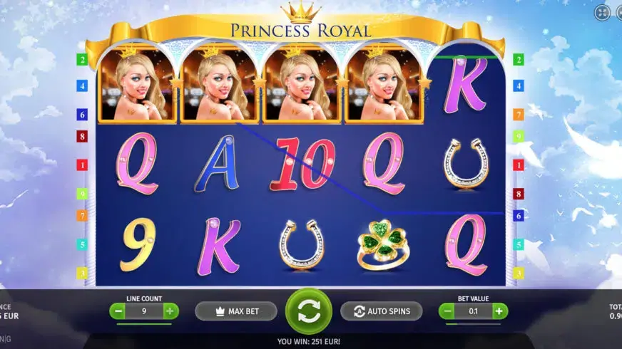 Princess Royal slot screenshot 1