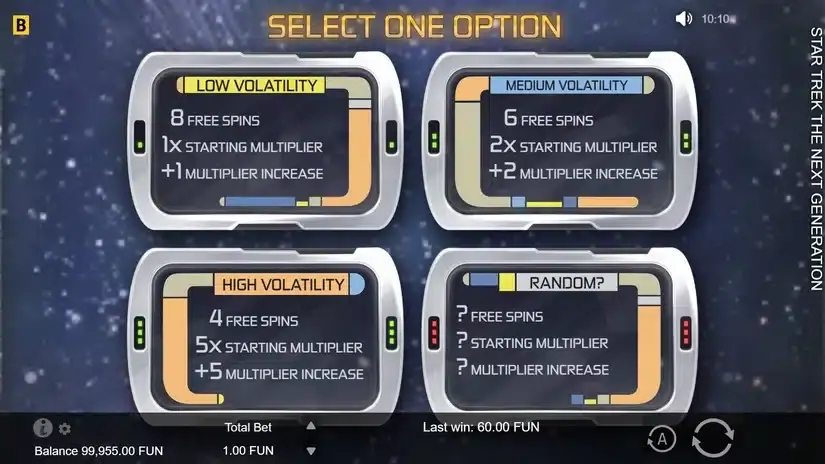 Star Trek The Next Generation slot screenshot 6