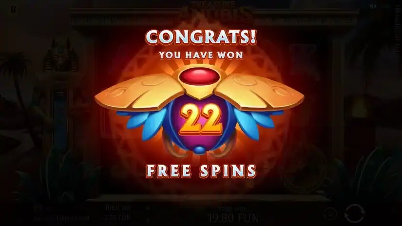 Treasure of Anubis slot screenshot 4