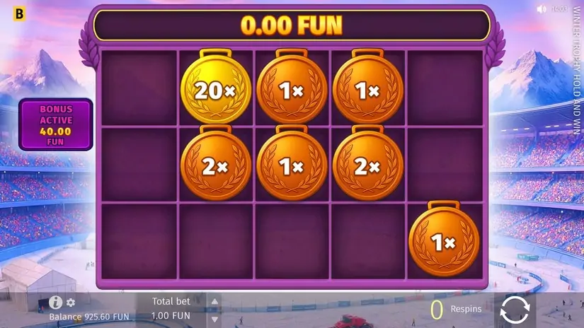 Winter Trophy Hold and Win slot screenshot 7