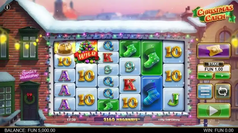 Christmas Catch slot screenshot 