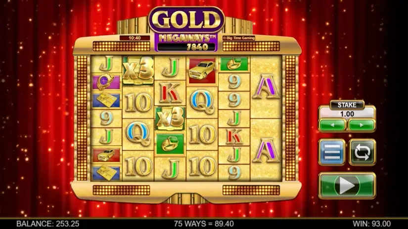 Gold Megaways slot screenshot 5