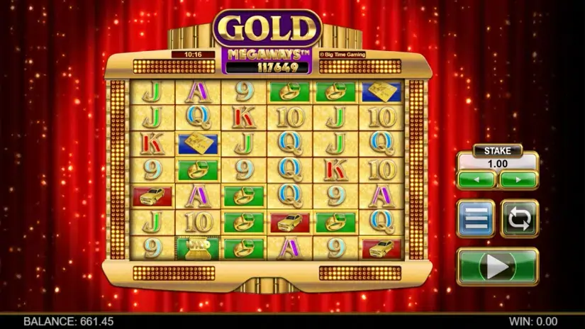 Gold Megaways slot screenshot 9