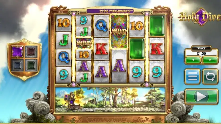 Holy Diver slot screenshot 3