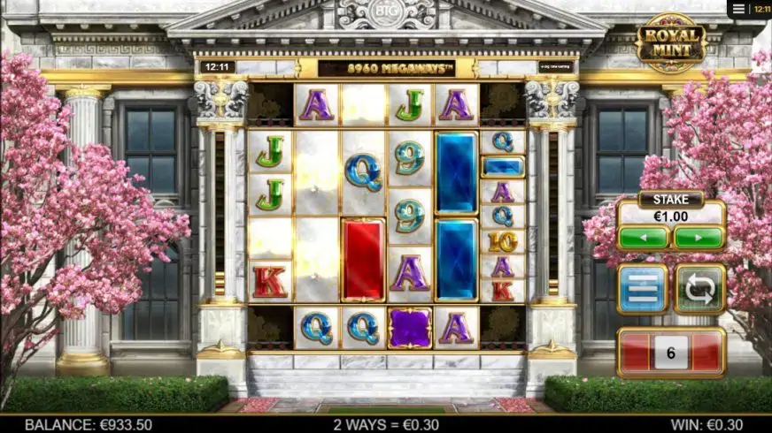 Royal Mint slot screenshot 