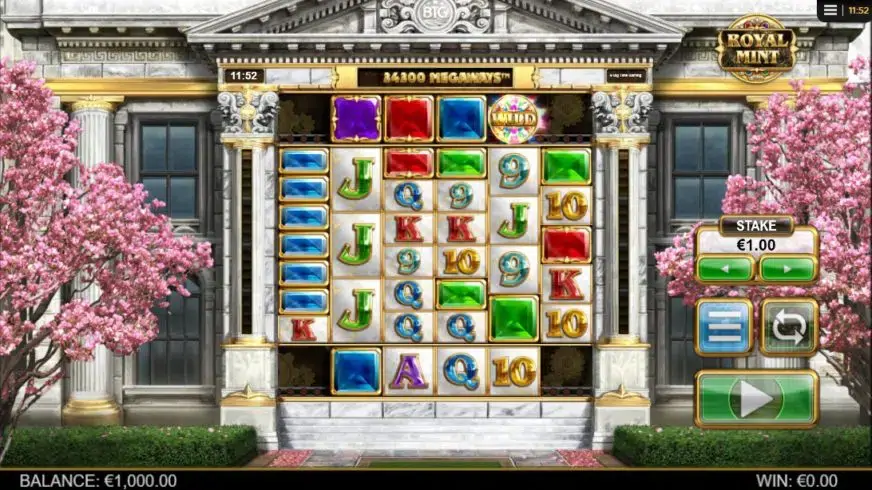 Royal Mint slot screenshot 