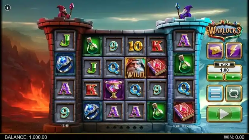 Warlocks slot screenshot 1