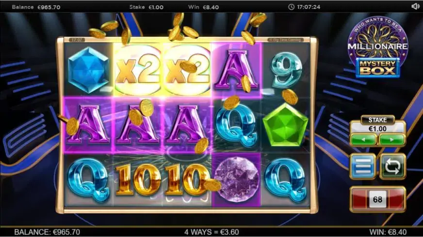 Who Wants to Be a Millionaire Mystery Box slot screenshot 3